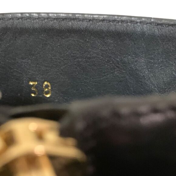 ❤️SOLD❤️🍀BURBERRY Scarcroft 50 Buckle-Accented Boots Size: IT 38 - Picture 7 of 8